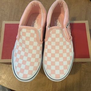 Little Girls Vans, size 13